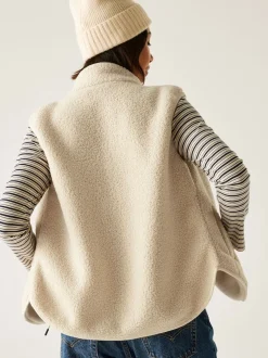 Regatta Cream Frankie Borg Bodywarmer Fleece