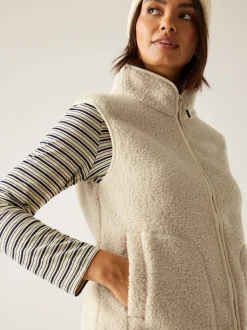 Regatta Cream Frankie Borg Bodywarmer Fleece