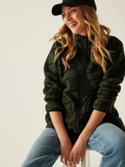 Regatta Green Frankie Borg Full Zip Fleece