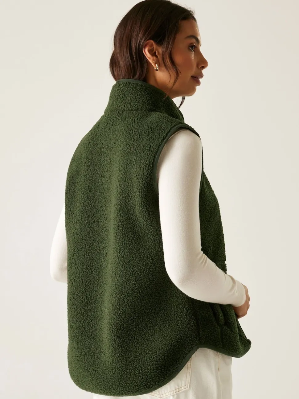 Regatta Green Frankie Borg Bodywarmer Fleece