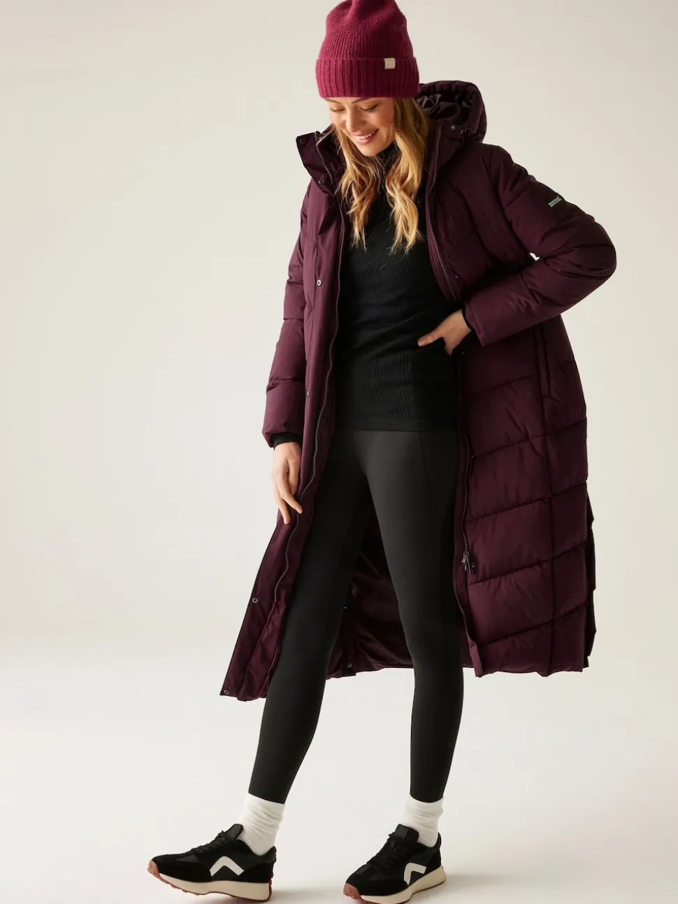 Regatta Red Eloria Heavyweight Water Repellent Stretch Coat