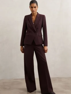 Reiss Berry Gabi Double-Breasted Suit Blazer