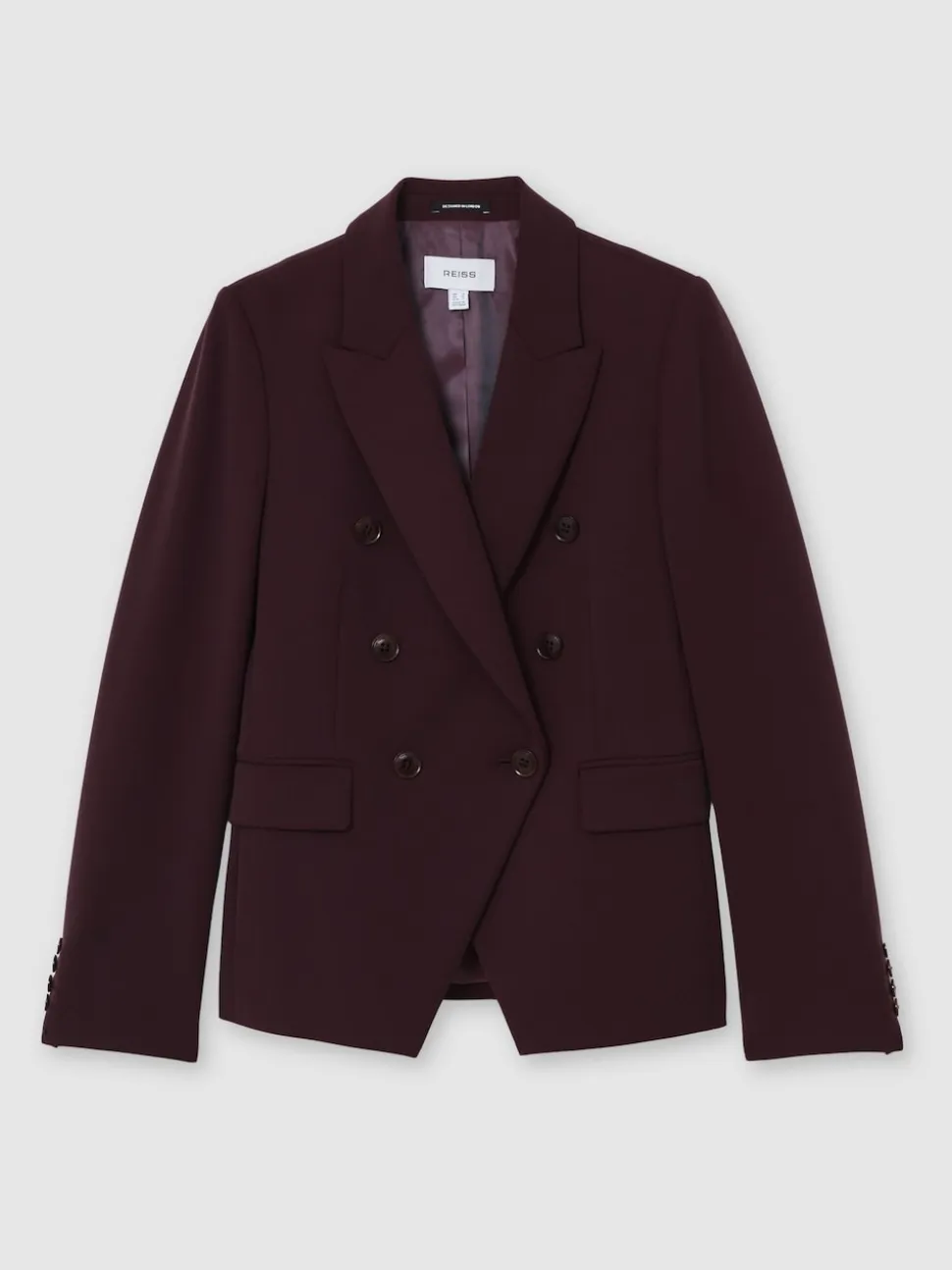 Reiss Berry Gabi Double-Breasted Suit Blazer