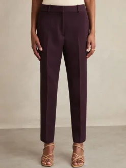 Reiss Berry Gabi Petite Slim-Fit Suit Trousers