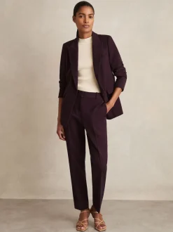 Reiss Berry Gabi Petite Slim-Fit Suit Trousers