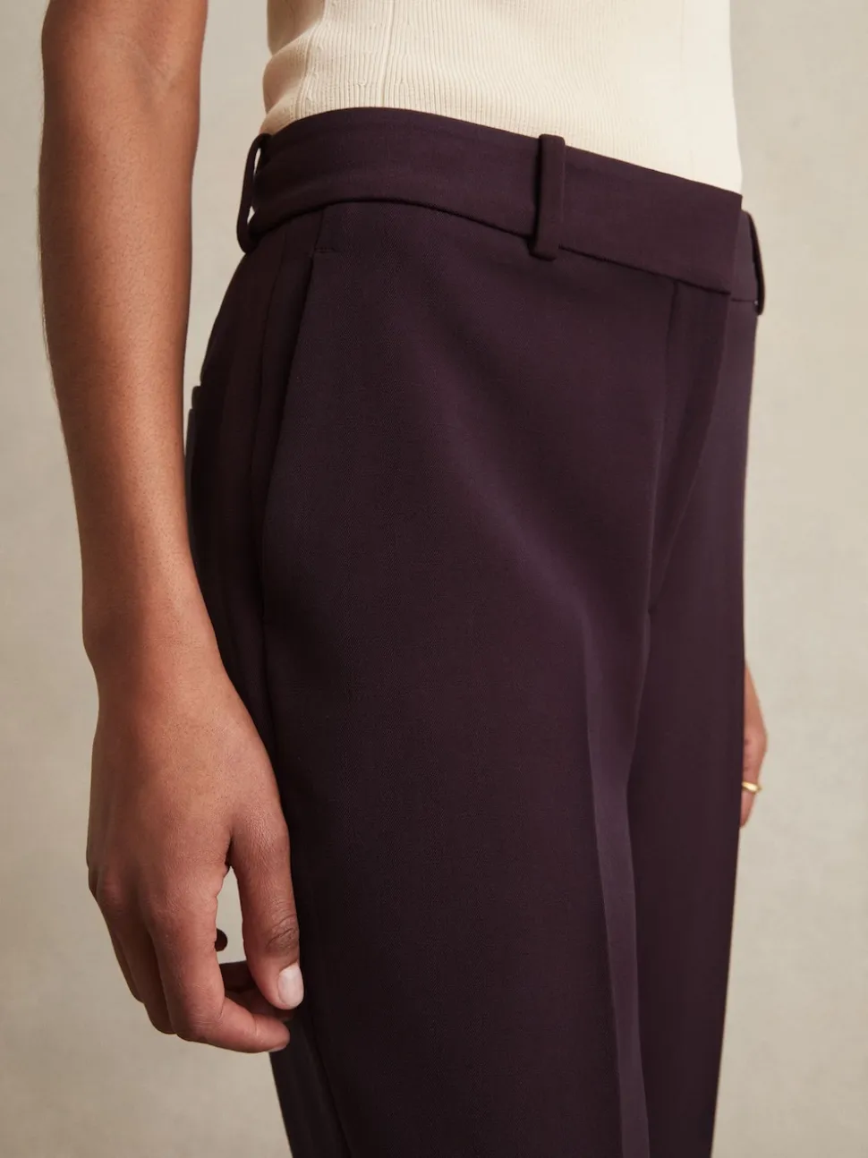 Reiss Berry Gabi Slim-Fit Suit Trousers