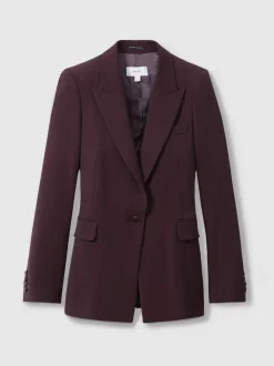Reiss Berry Gabi Tailored Single Breasted Suit Blazer