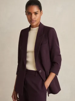 Reiss Berry Gabi Tailored Single Breasted Suit Blazer