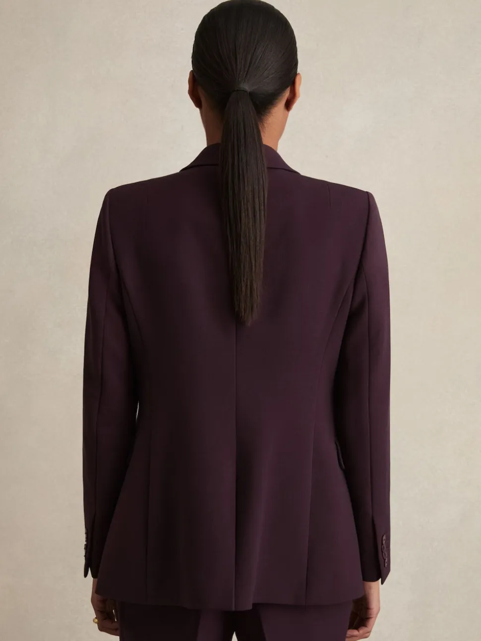 Reiss Berry Gabi Tailored Single Breasted Suit Blazer