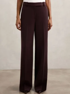 Reiss Berry Gabi Wide-Leg Suit Trousers