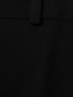 Reiss Black Gabi Petite Slim-Fit Suit Trousers