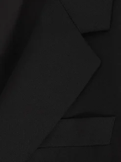 Reiss Black Haisley Petite Single Breasted Suit Blazer