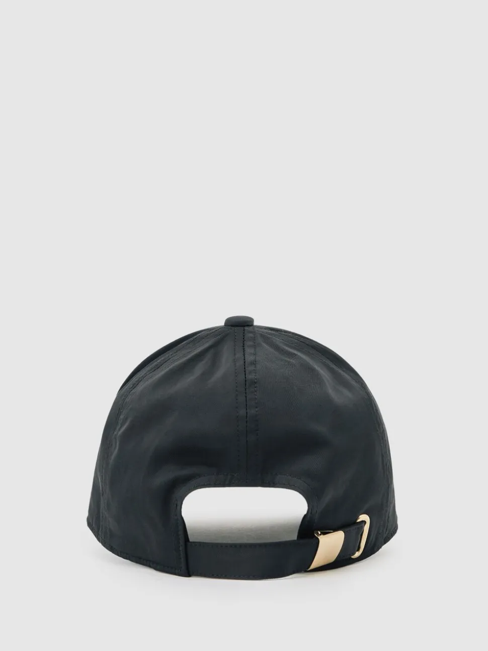 Reiss Black Nicole Logo-Embroidered Baseball Cap