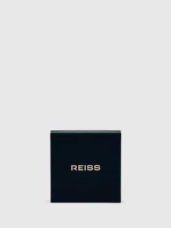 Reiss Gold Crista Crystal Drop Earrings