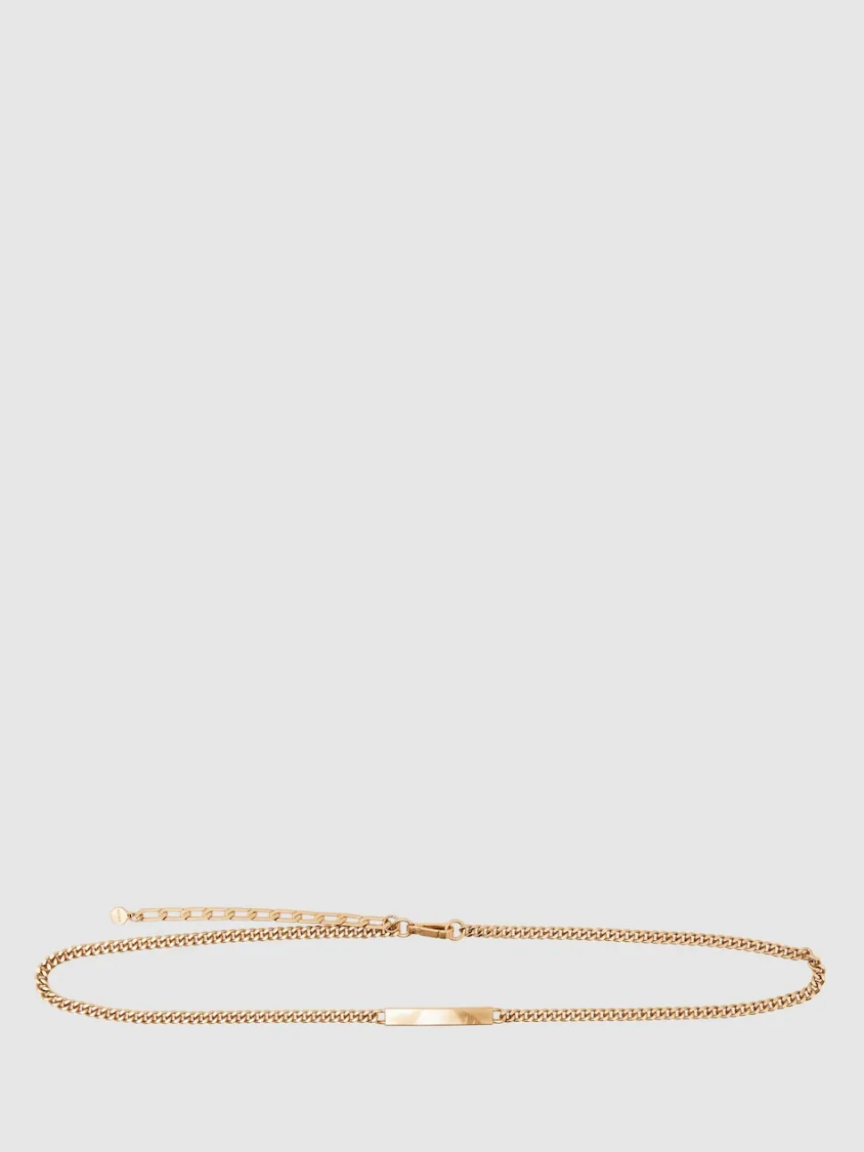 Reiss Gold Georgia Chain-Link Belt