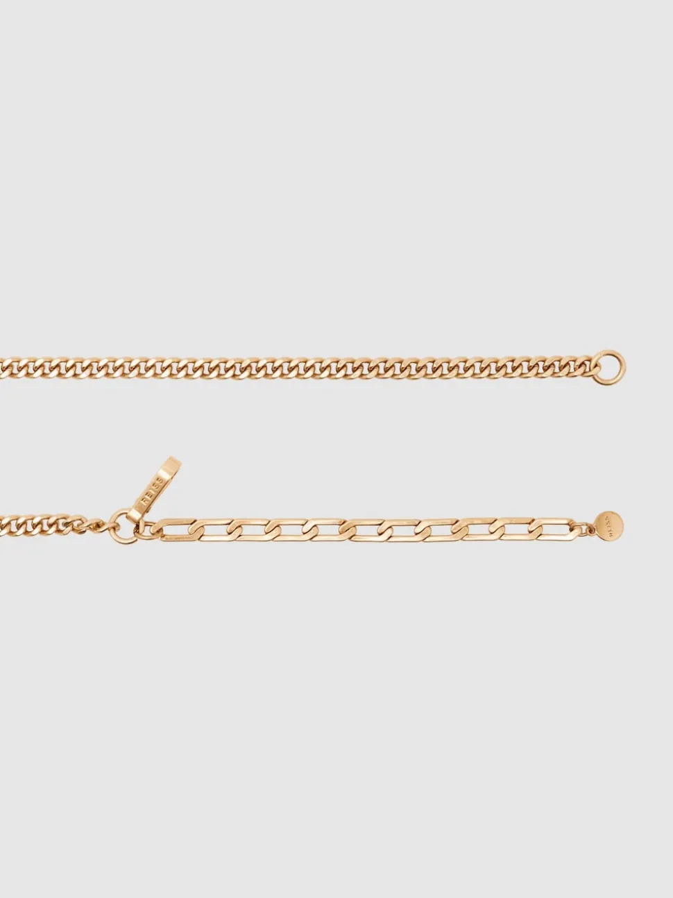 Reiss Gold Georgia Chain-Link Belt