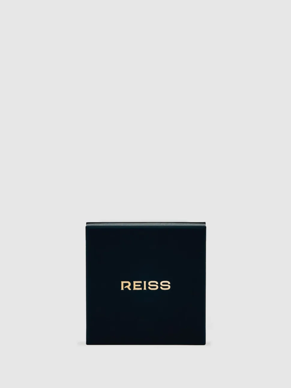 Reiss Gold Pollie Polished Ball Huggie Earrings