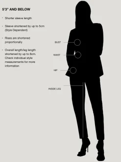 Reiss Gold Sienna Petite Double-Breasted Metallic Suit Blazer with Cotton
