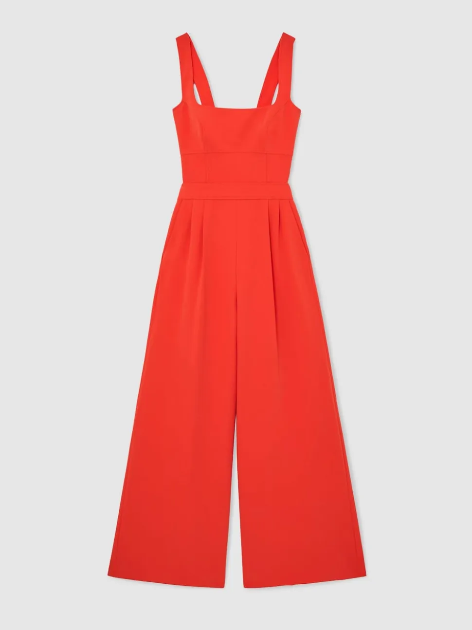 Reiss Orange Dion Wide-Leg Cut-Out Jumpsuit