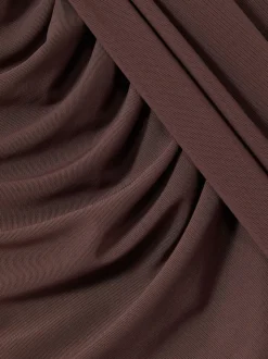 Reiss Taupe Daniella Ruched Sleeveless Maxi Dress