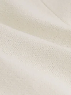 Reiss White Devon Linen-Blend Double-Breasted Suit Jacket