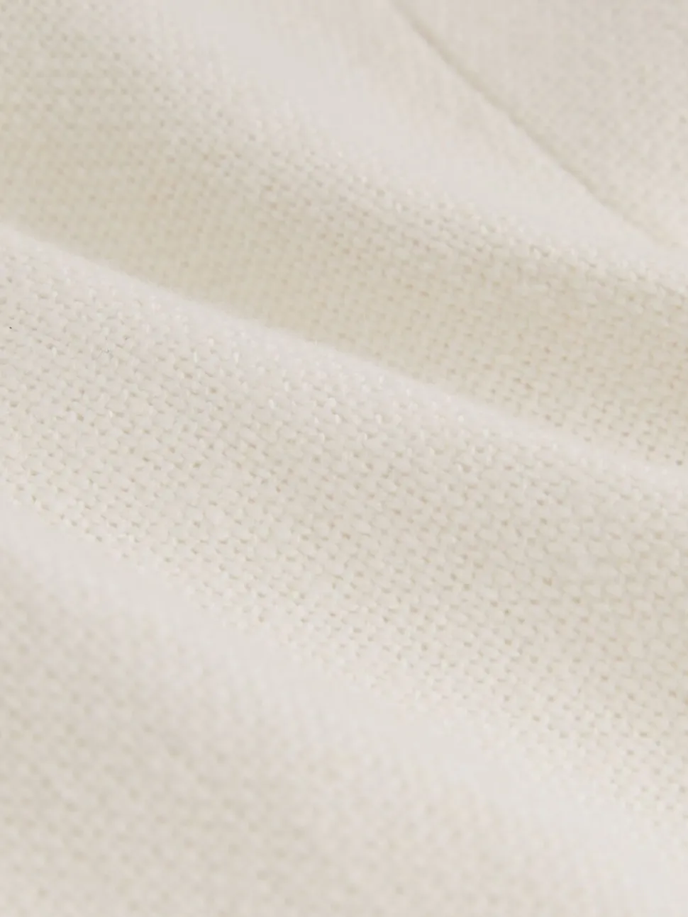 Reiss White Devon Linen-Blend Double-Breasted Suit Jacket