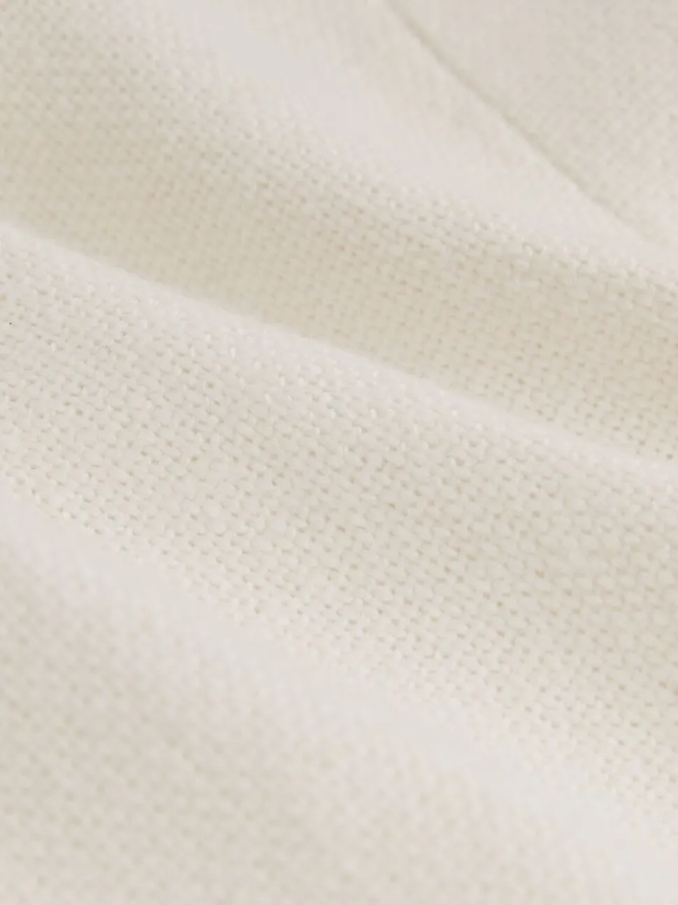 Reiss White Devon Linen-Blend Double-Breasted Suit Jacket