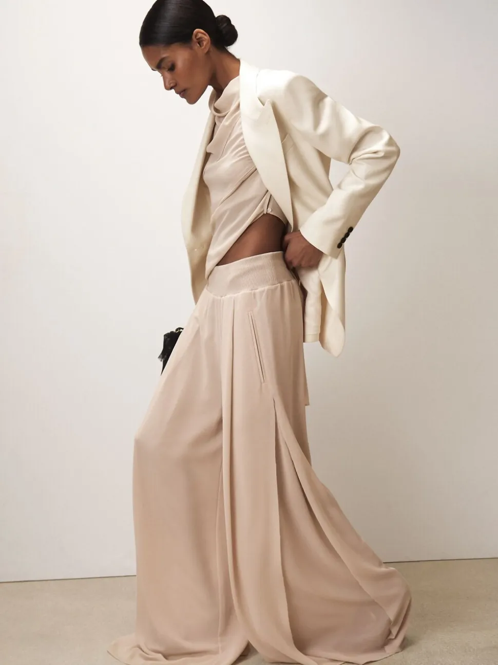 Reiss White Gaia Reiss | Royal Ballet Tuxedo Blazer