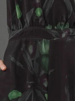 Religion Green Taylor Jumpsuit With Elasticated Waist And Pockets