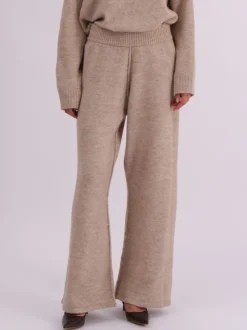 Religion Natural Rick Slouchy and Soft Knitted Co-ord Lounge Trousers