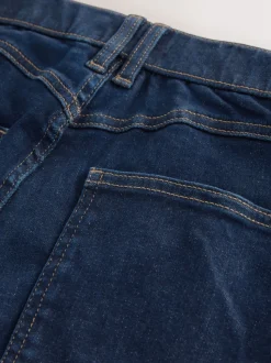 Rinse Blue High Rise FlexiFit Stretch Pull On Wide Leg Jeans