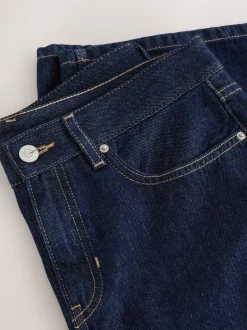 Rinse Blue High Rise Palazzo Wide Leg Jeans