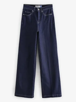 Rinse Blue Hourglass Wide Leg Jeans