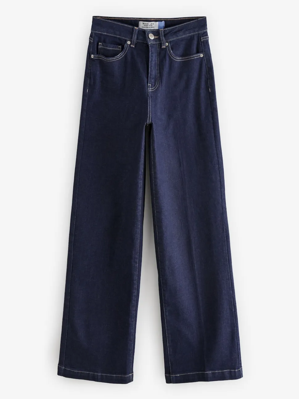 Rinse Blue Hourglass Wide Leg Jeans
