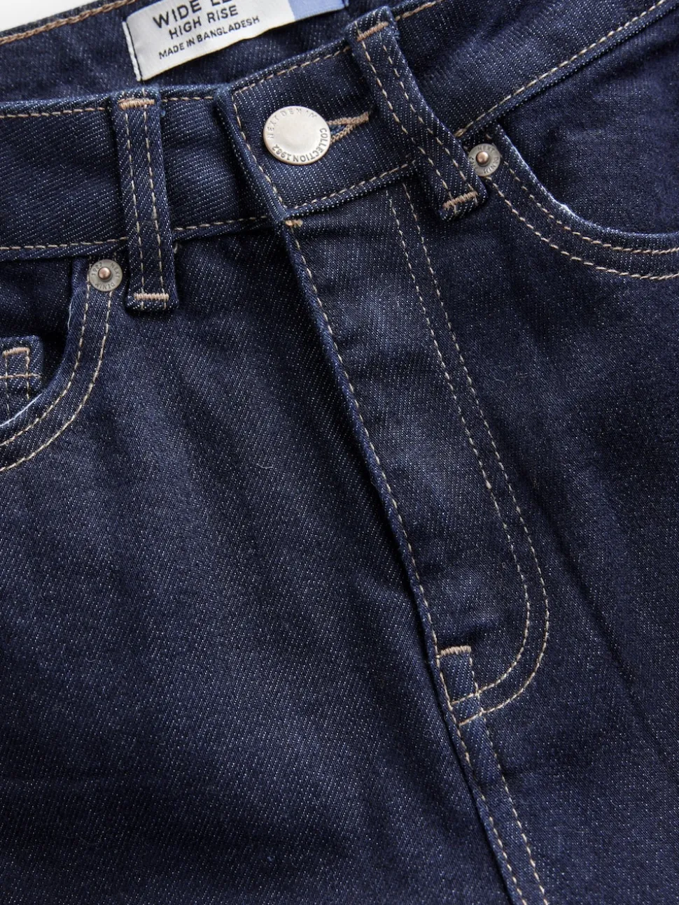 Rinse Blue Hourglass Wide Leg Jeans