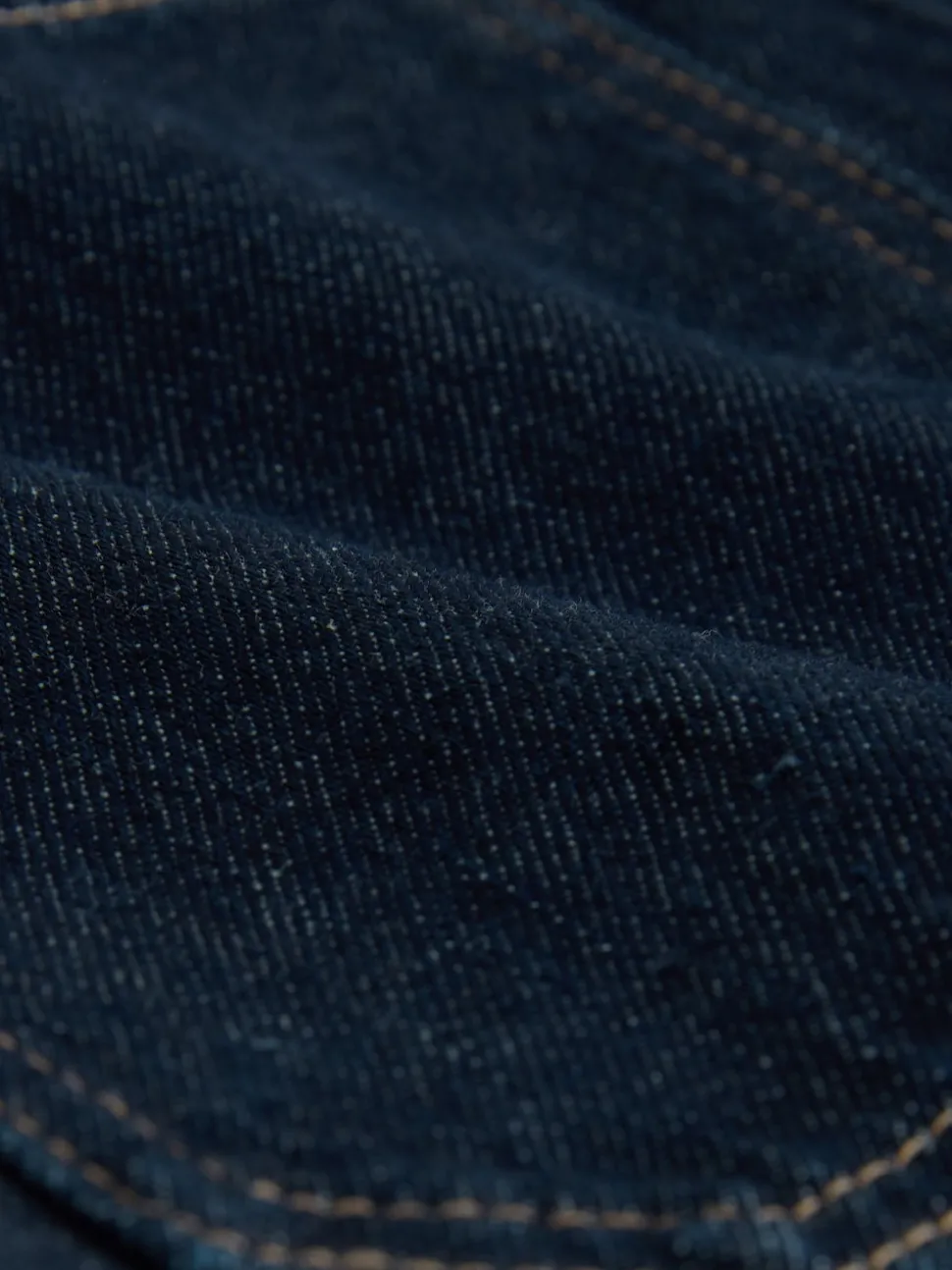 Rinse Blue Patch Pocket Mini Denim Shorts