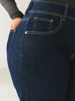 Rinse High Rise Stretch Wide Leg Hourglass Jeans