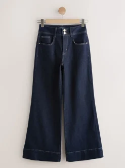 Rinse High Rise Stretch Wide Leg Hourglass Jeans