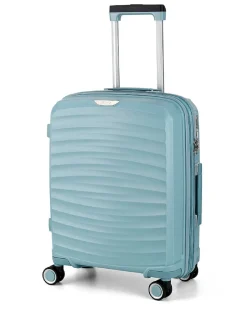 Rock Luggage Blue Sunwave Cabin Suitcase
