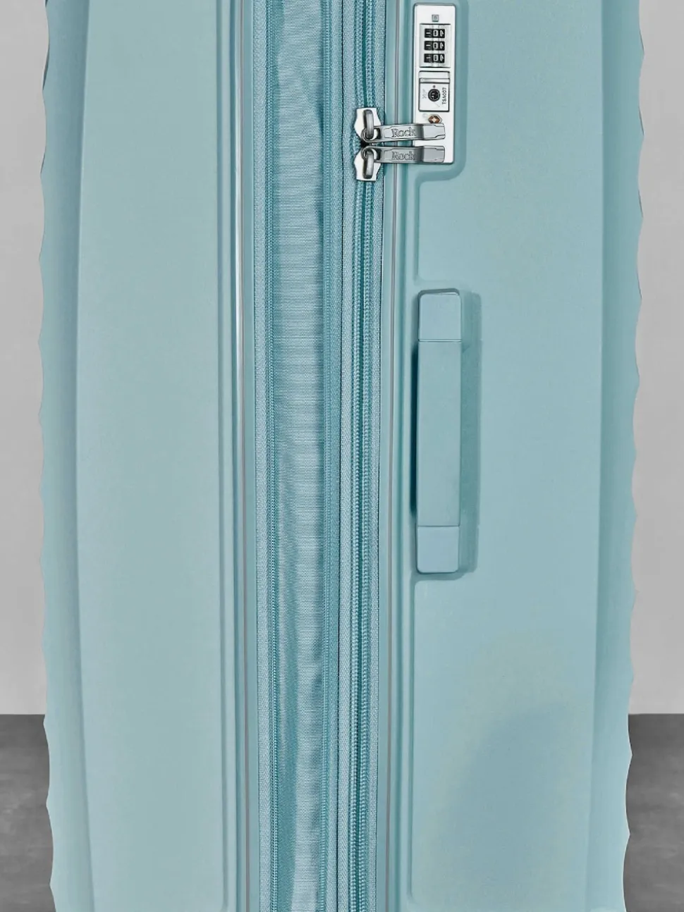 Rock Luggage Blue Sunwave Cabin Suitcase