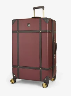 Rock Luggage Large Vintage Suitcase