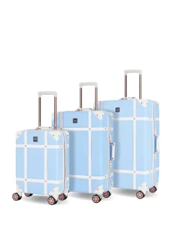 Rock Luggage Vintage Suitcases 3 Piece Set