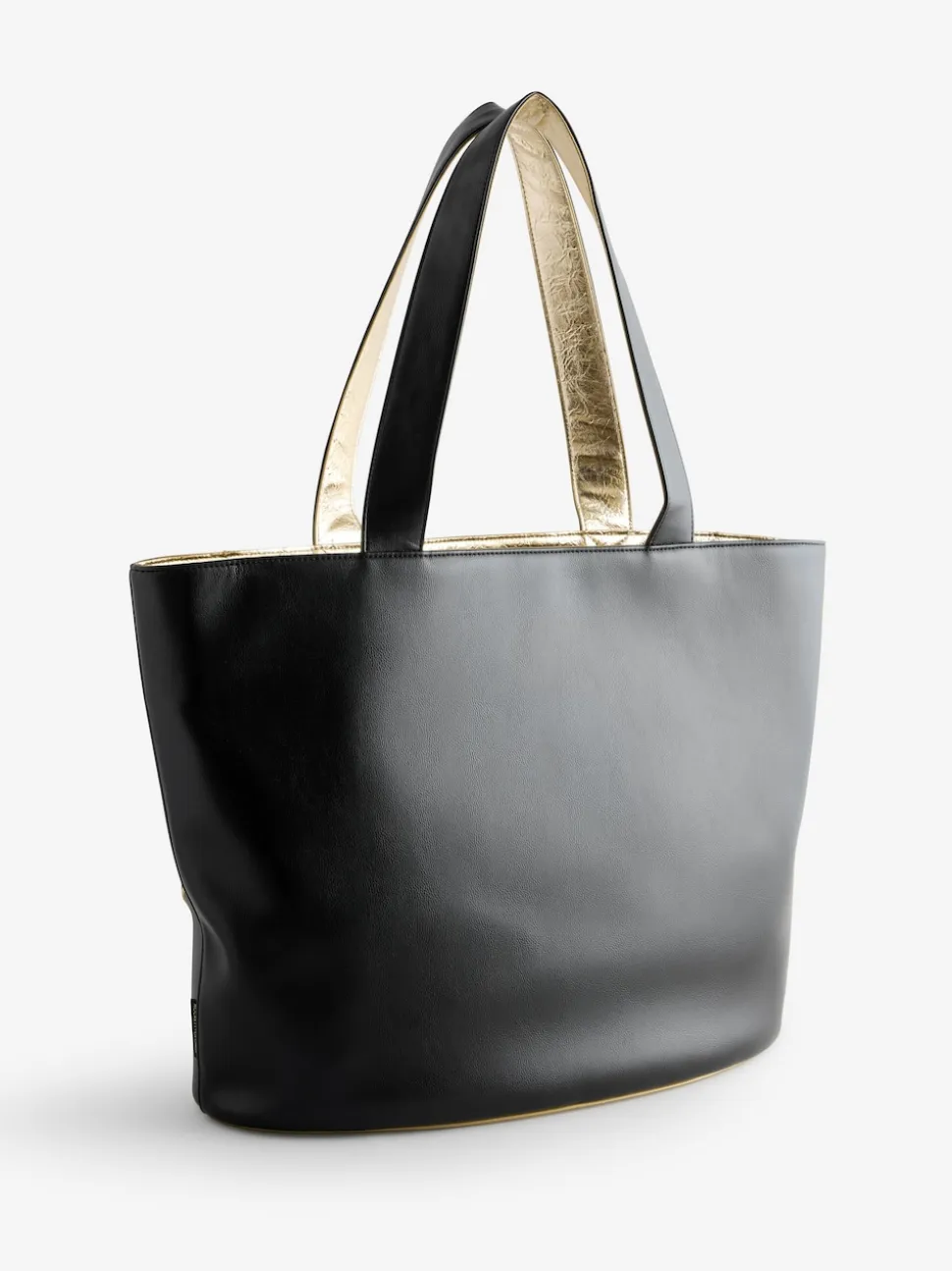 Rockett St George Black Gold Star Large Tote Bag