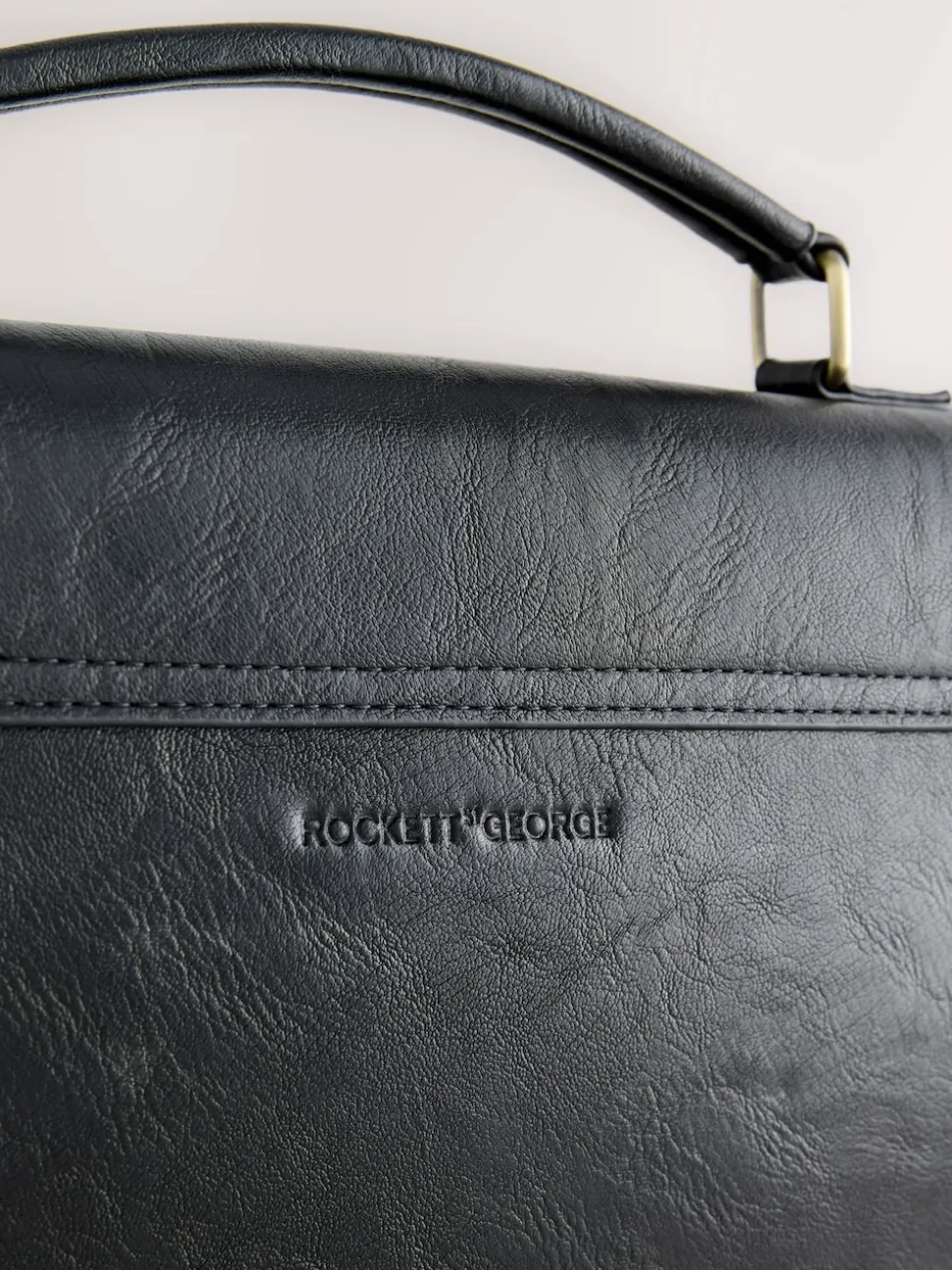 Rockett St George Black Satchel Multi Way Bag