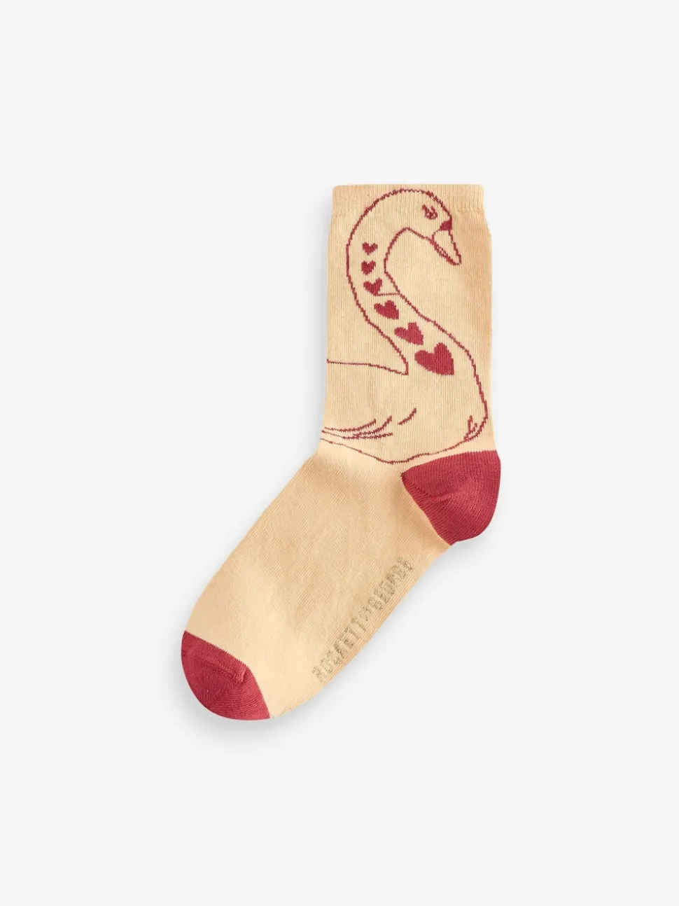 Rockett St George Black/Red 4 Pack Swan Socks