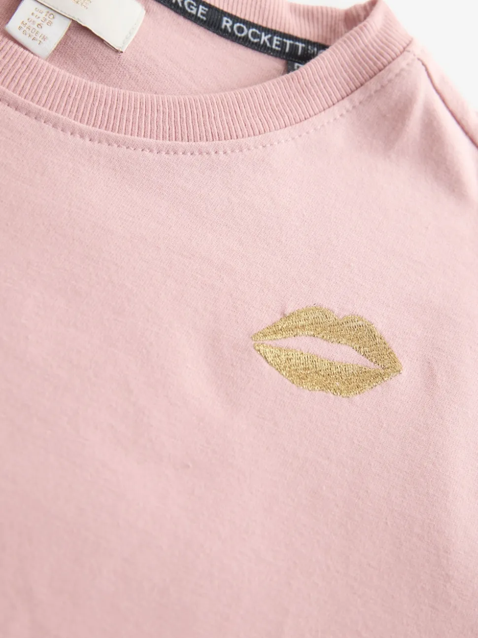 Rockett St George Khaki Green Lips Jersey Pyjamas
