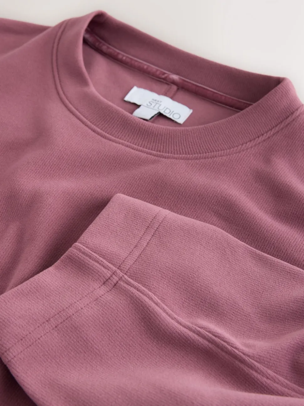 Rose Pink Brushed Sweatshirt