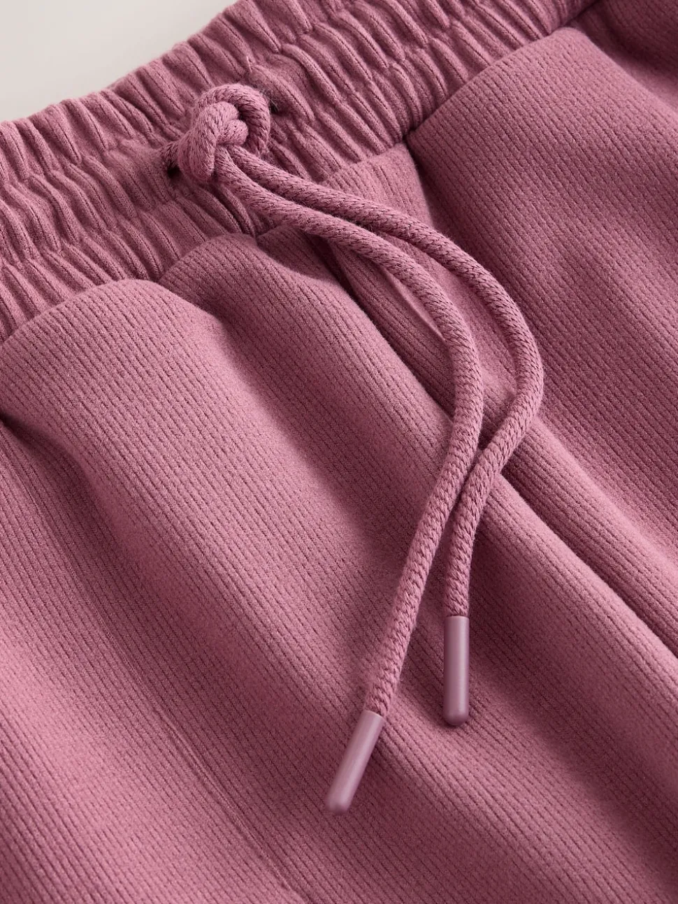 Rose Pink N.Premium Wide Leg Joggers