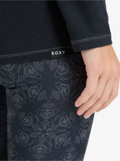 Roxy Black Climate Control Base Layer Top