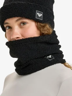 Roxy Black Valwood Ski Collar